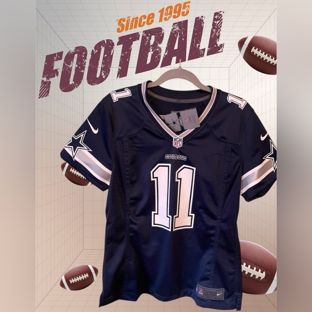Authentic Nike NFL Dallas Cowboys Jersey Parsons Large V Neck